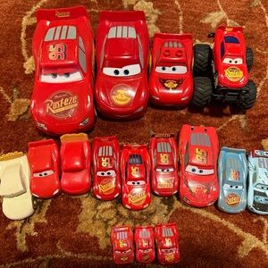 Red Racing Toy Car Collection